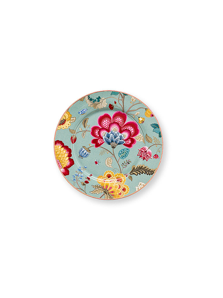 PIP STUDIO Platzteller 32cm BLOOMING TALES Fantasy Blue hellblau