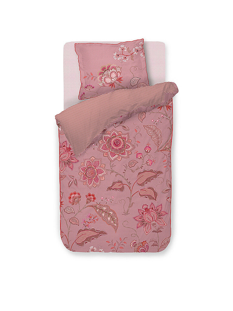 PIP STUDIO Perkal Bettwäsche MUMBAI NIGHT 70x90cm/140x200cm Rosa rosa