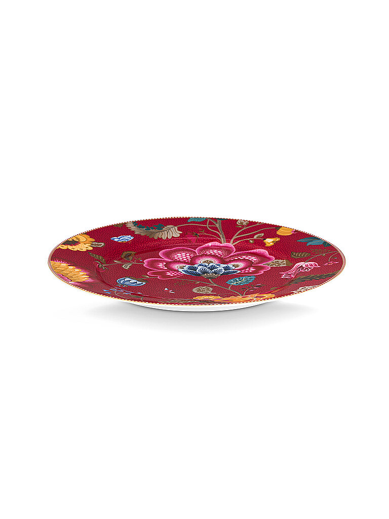 PIP STUDIO Platzteller BLOOMING TALES 32cm Fantasy Darkred dunkelrot