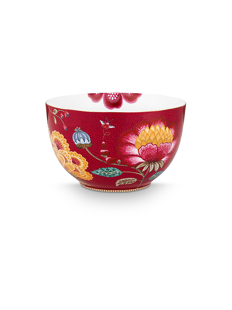 PIP STUDIO Schale BLOOMING TALES 23cm Fantasy Darkred dunkelrot