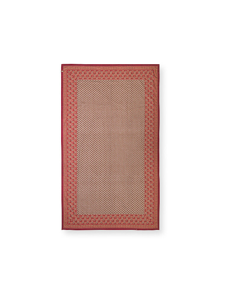 PIP STUDIO Tischdecke BLOOMING TALES 150x300cm Dark Red dunkelrot