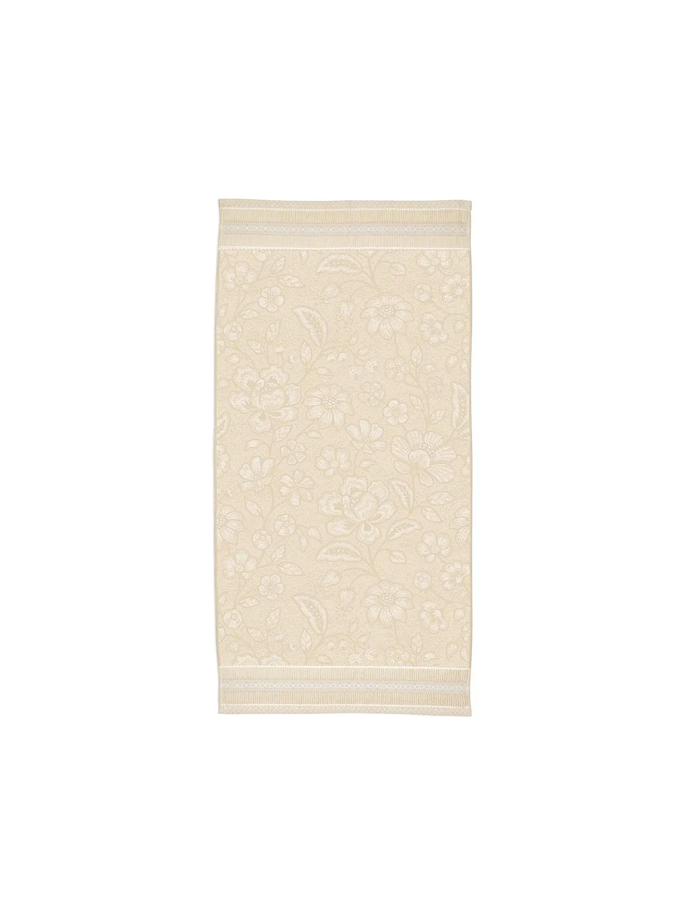 PIP STUDIO | Duschtuch  JASMIN JACQUARD 70x140cm Dark Pink | beige