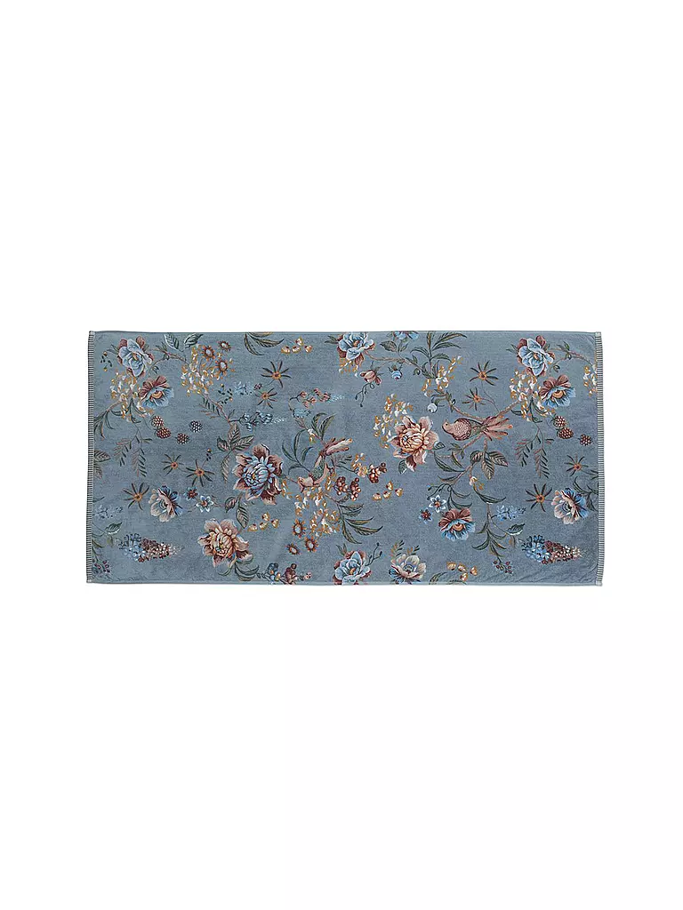 PIP STUDIO | Duschtuch 70x140cm SECRET GARDEN Blue | hellblau