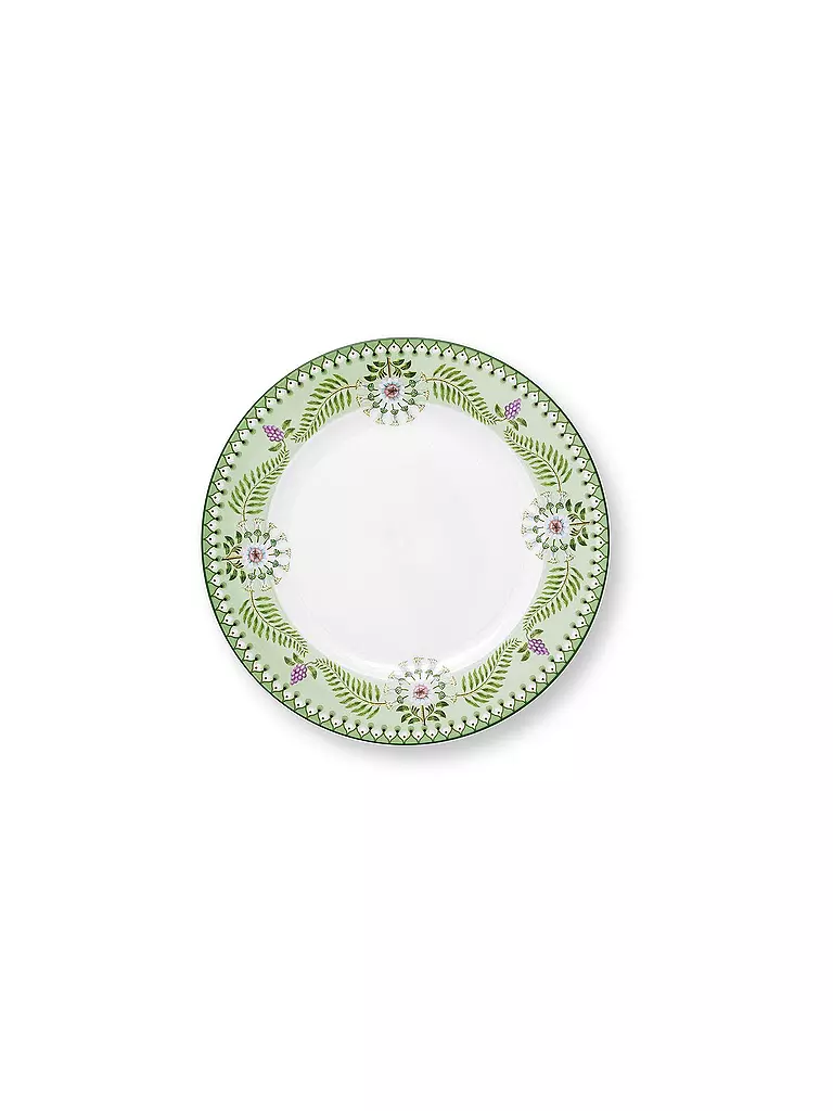 PIP STUDIO | Frühstücksteller groß LILY & LOTUS 23cm Light Green | hellgrün