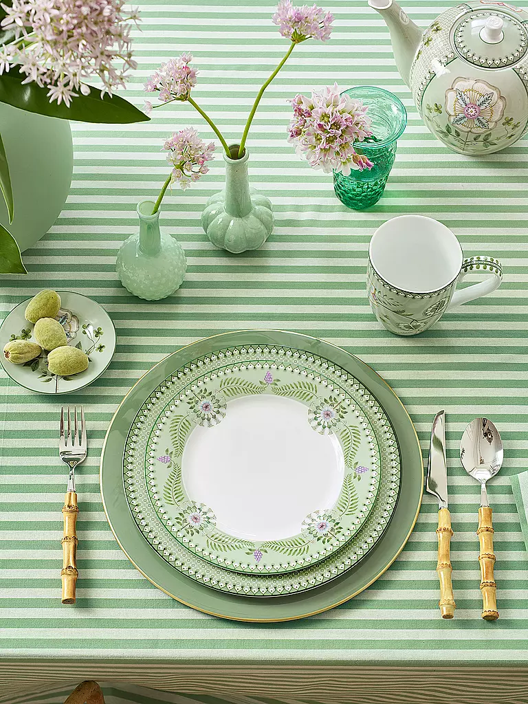 PIP STUDIO | Frühstücksteller groß LILY & LOTUS 23cm Light Green | hellgrün