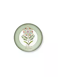 PIP STUDIO | Frühstücksteller klein LILY & LOTUS 21cm Off White | hellgrün