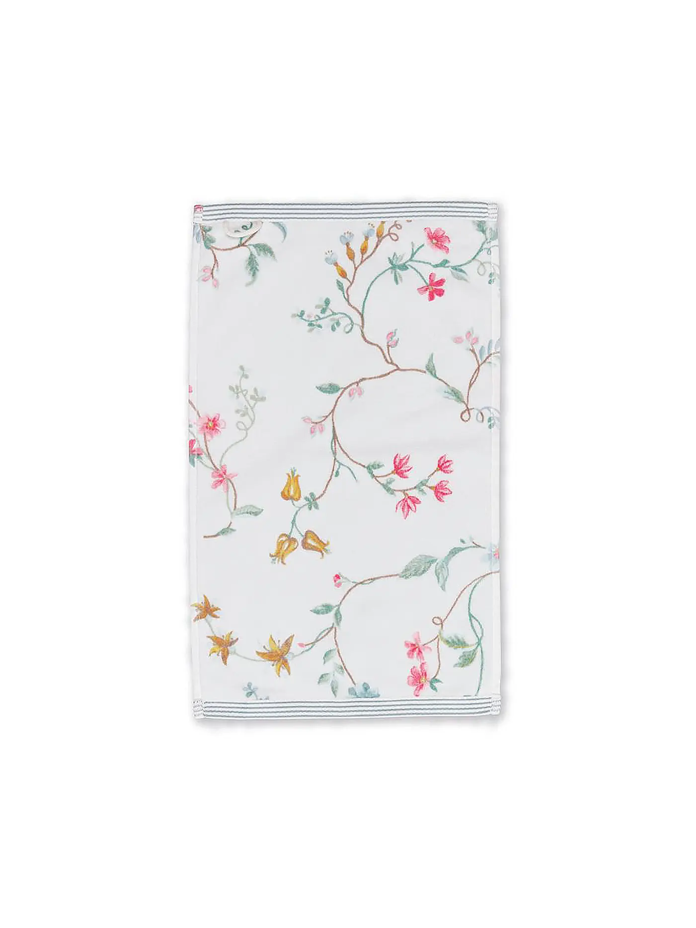 PIP STUDIO | Gästetuch LES FLEURS 30x50cm D- Blau  | weiss