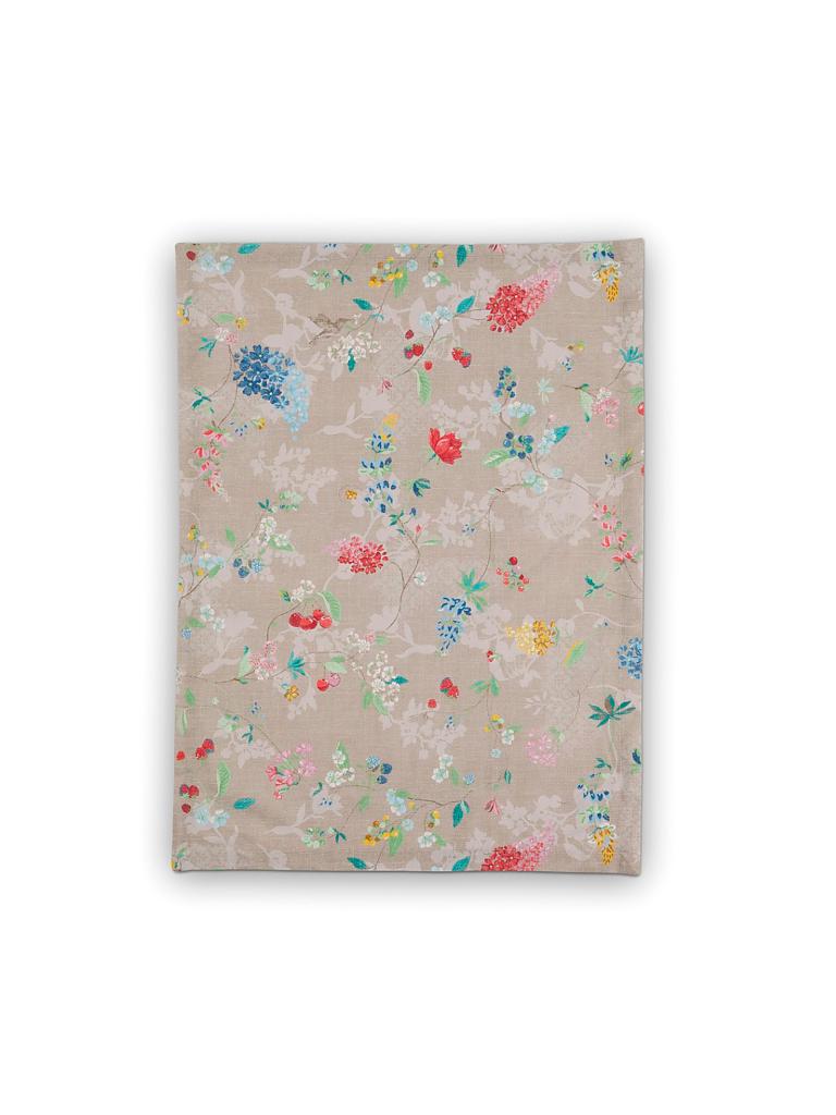 PIP STUDIO | Geschirrtücher "Floral Hummingbirds" 50x70cm | beige