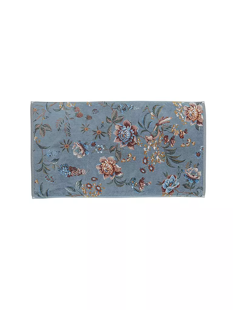 PIP STUDIO | Handtuch 55x100cm SECRET GARDEN Blue | hellblau