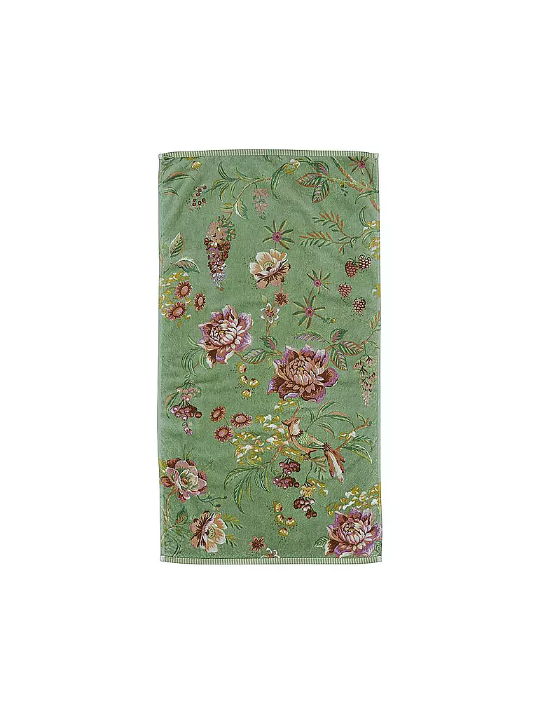 PIP STUDIO | Handtuch 55x100cm SECRET GARDEN Green | grün