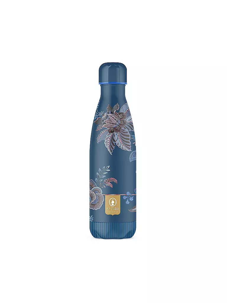 PIP STUDIO | Isolierflasche - Thermosflasche 500ml Cece Flore | dunkelblau