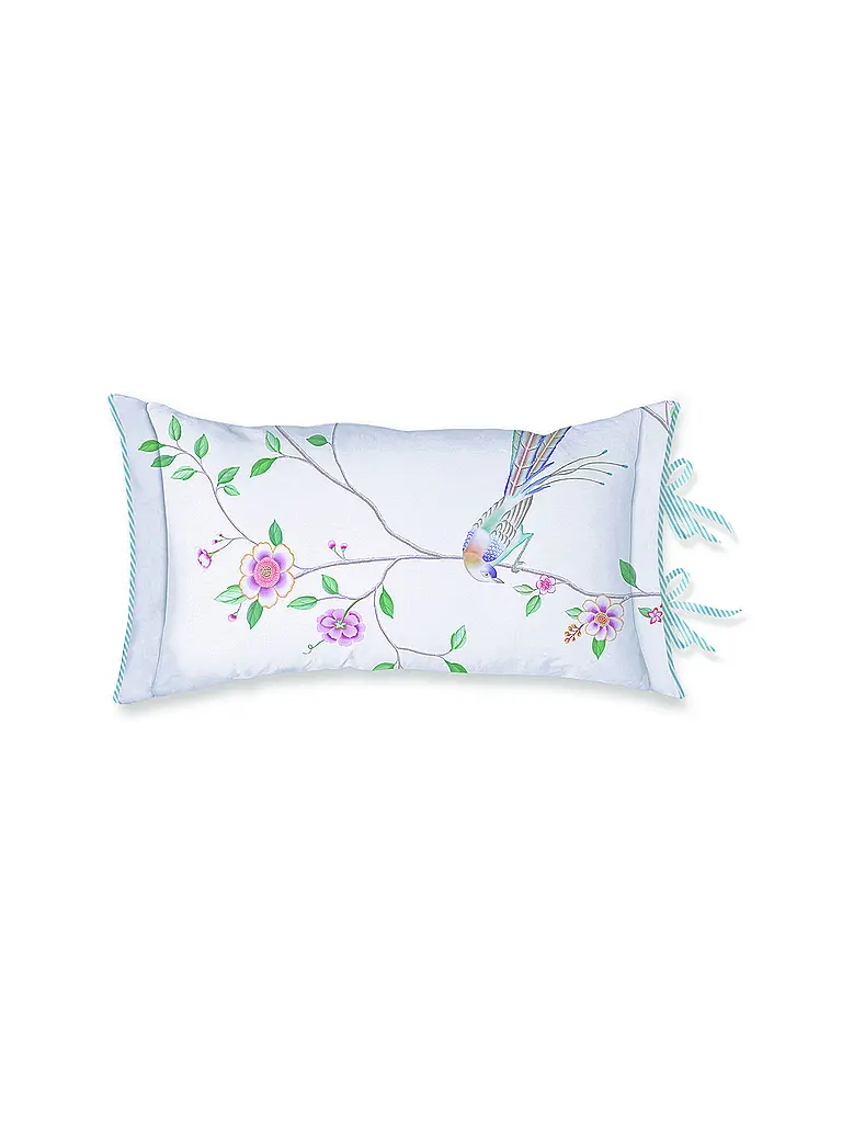 PIP STUDIO | Kissen gefüllt BAMBOO BLOSSOM 35x60cm White | weiss