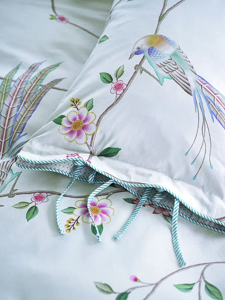 PIP STUDIO | Kissen gefüllt BAMBOO BLOSSOM 35x60cm White | 