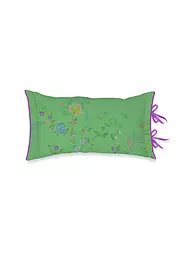 PIP STUDIO | Kissen gefüllt BUSTANI 35x60cm Blue | dunkelgrün