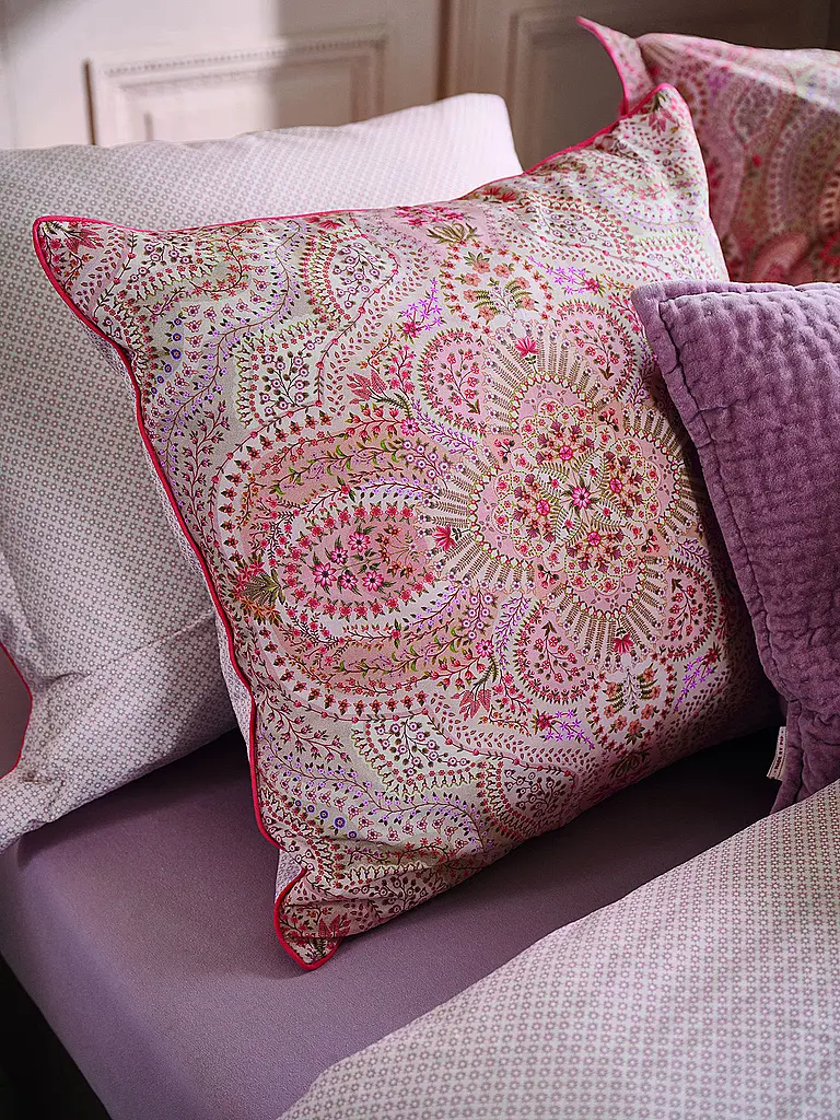 PIP STUDIO | Kissen gefüllt MOON FLOWER 53x53cm Light Pink | rosa