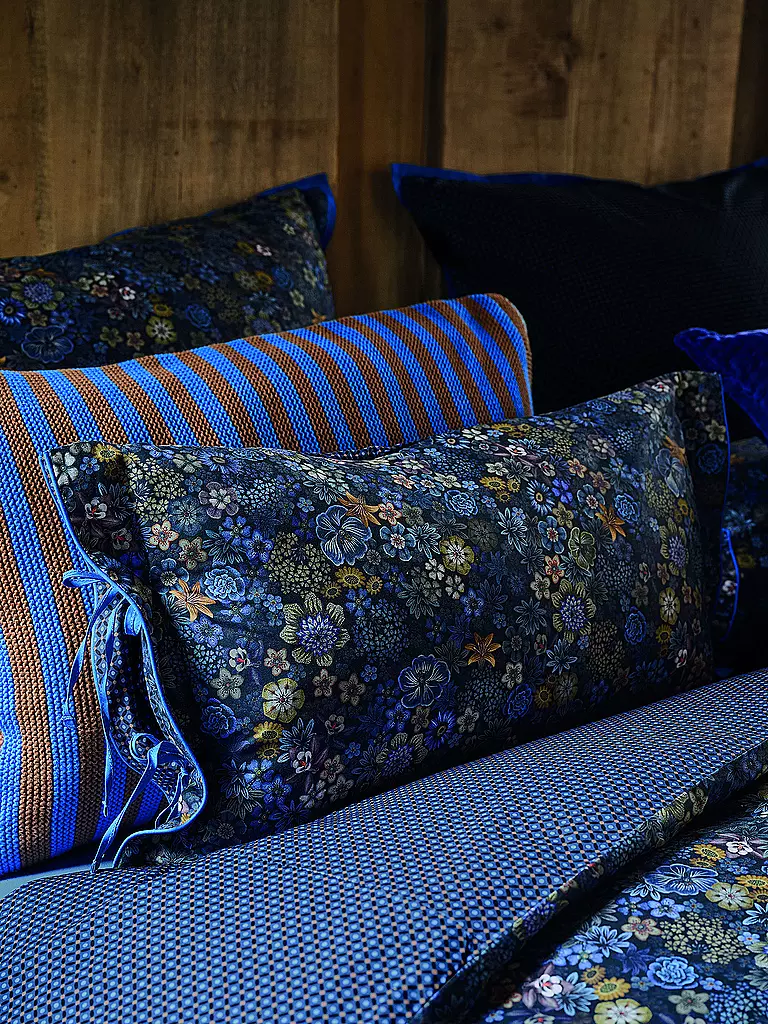 PIP STUDIO | Kissen gefüllt TUTTI I FIORI 35x60cm Dark Blue | dunkelblau