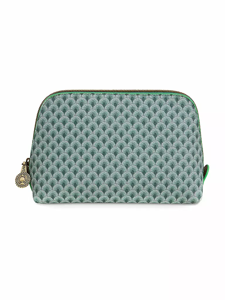 PIP STUDIO | Kosmetiktasche TRIANGLE SUKI 15x12x6cm green | hellgrün