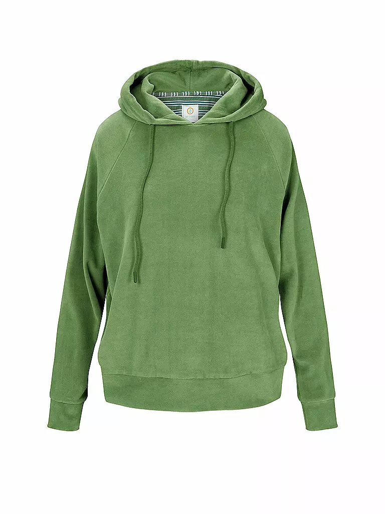 PIP STUDIO | Loungewear Sweater  TAMARI VELVET | grün
