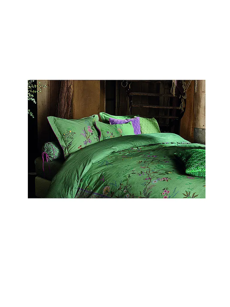 PIP STUDIO | Perkal Bettwäsche BUSTANI 70x90cm/140x200cm Green | 