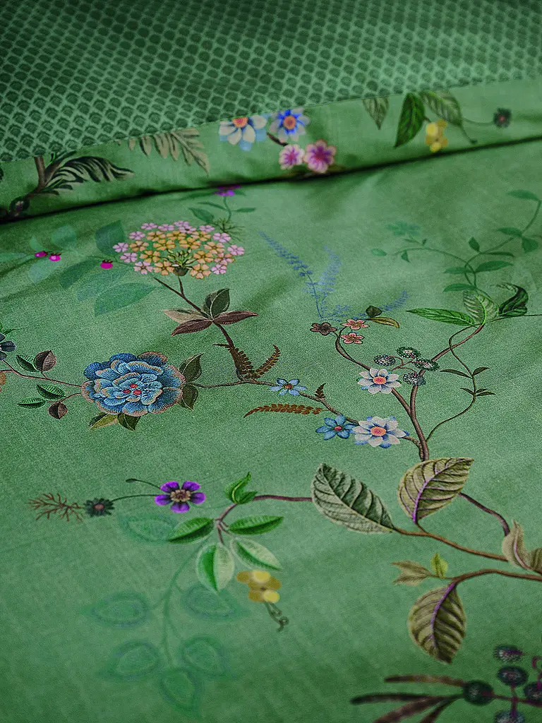PIP STUDIO | Perkal Bettwäsche BUSTANI 70x90cm/140x200cm Green | 