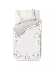 PIP STUDIO | Perkal Bettwäsche CAMPO DE FLORES 70x90cm/140x200cm Off White  | weiss