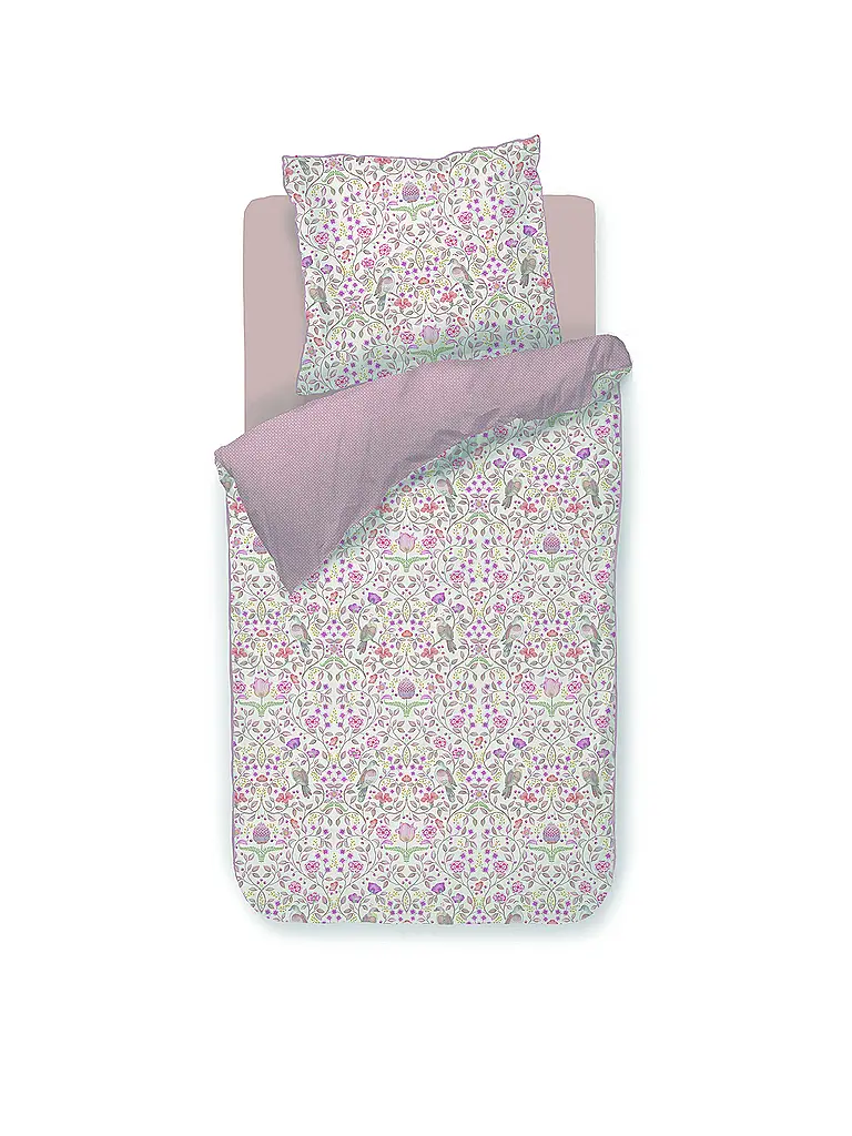 PIP STUDIO | Perkal Bettwäsche GARDEN OF DOVE 70x90cm/140x200cm Off White | creme