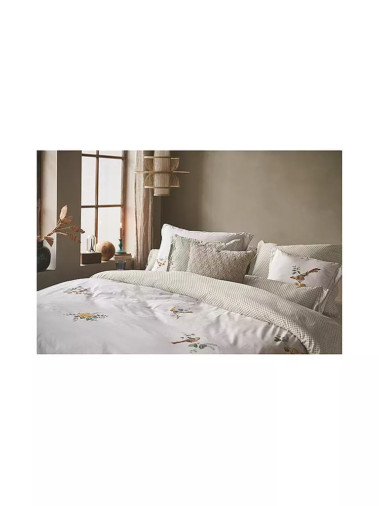 PIP STUDIO | Perkal Bettwäsche LITTLE BIRDS 70x90cm / 140x200cm White | weiss
