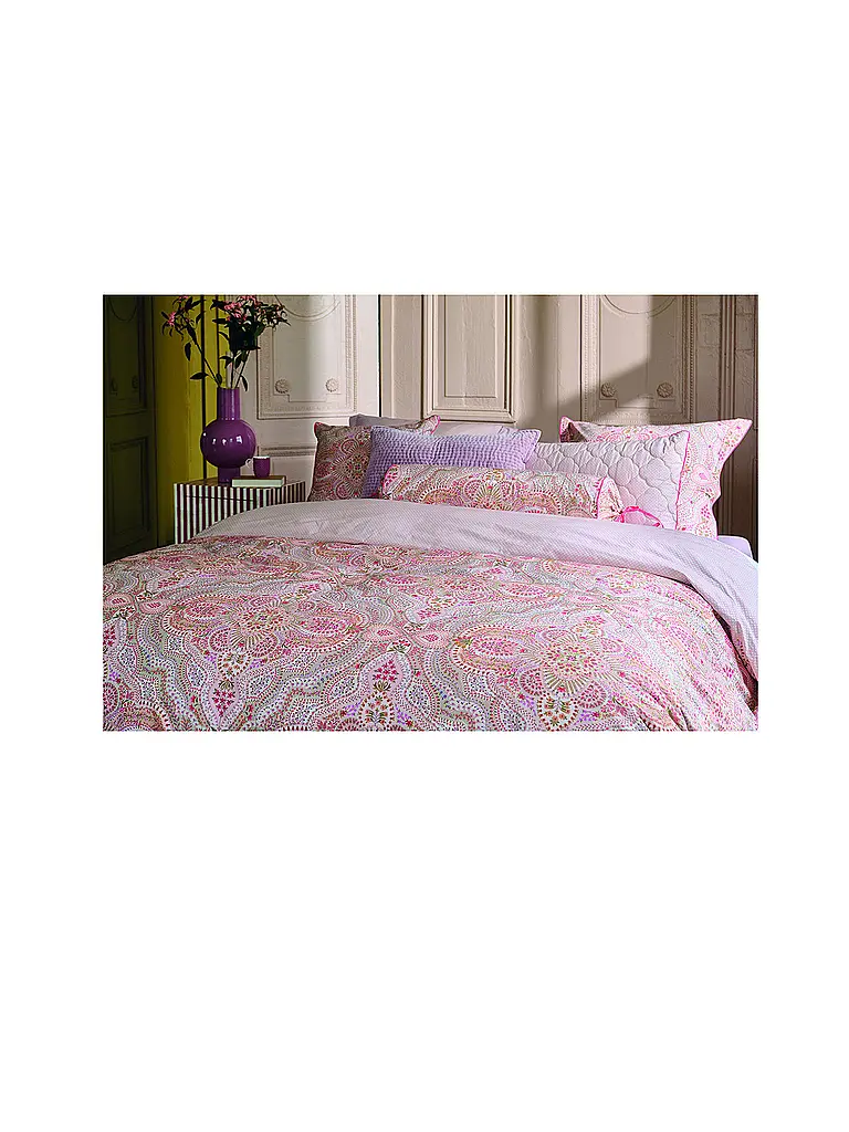 PIP STUDIO | Perkal Bettwäsche MOON FLOWER 70x90cm/140x200cm Light Pink | 