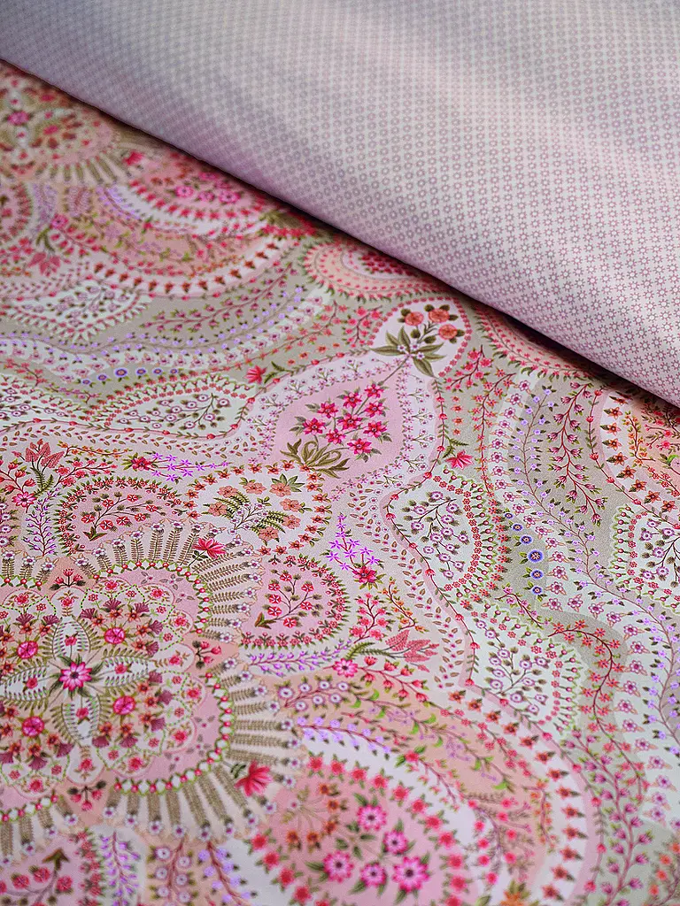 PIP STUDIO | Perkal Bettwäsche MOON FLOWER 70x90cm/140x200cm Light Pink | 