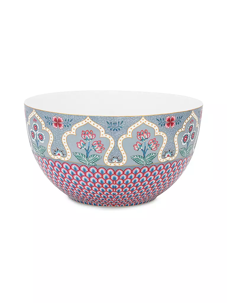 PIP STUDIO | Schale 18cm FLOWER FESTIVAL Light Blue | hellblau