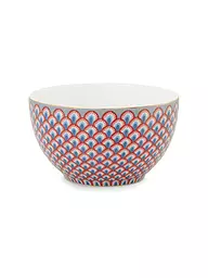 PIP STUDIO | Schale 9,5cm Flower Festival  Dark Pink | hellblau