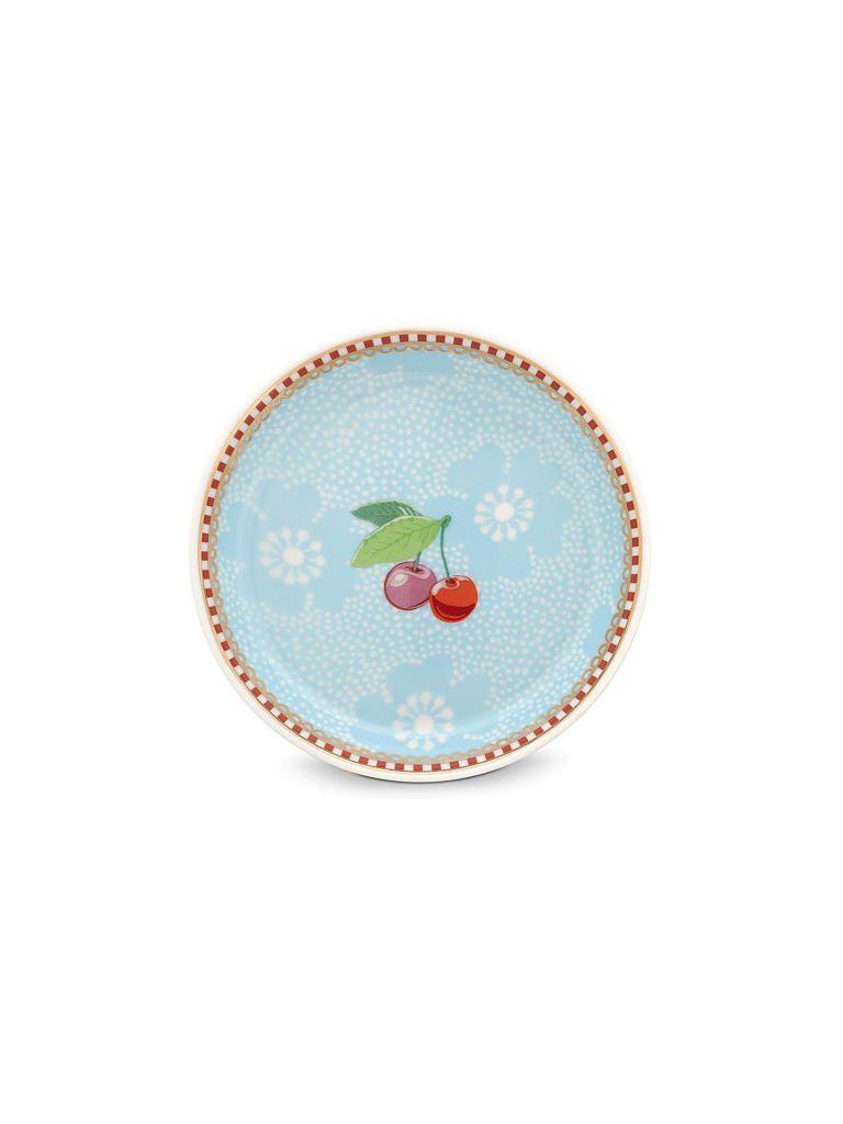 PIP STUDIO | Tea Tip "Floral Dotted" 9cm  | blau
