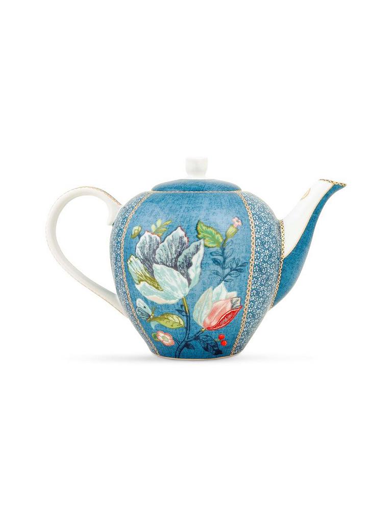 PIP STUDIO | Teekanne "Spring to Life"  1,6l | blau