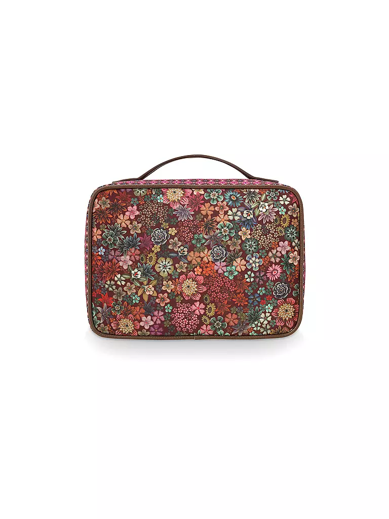 PIP STUDIO | Toilettetasche - Beauty Case TUTTI FIORI 27x19x10cm Pink | beere