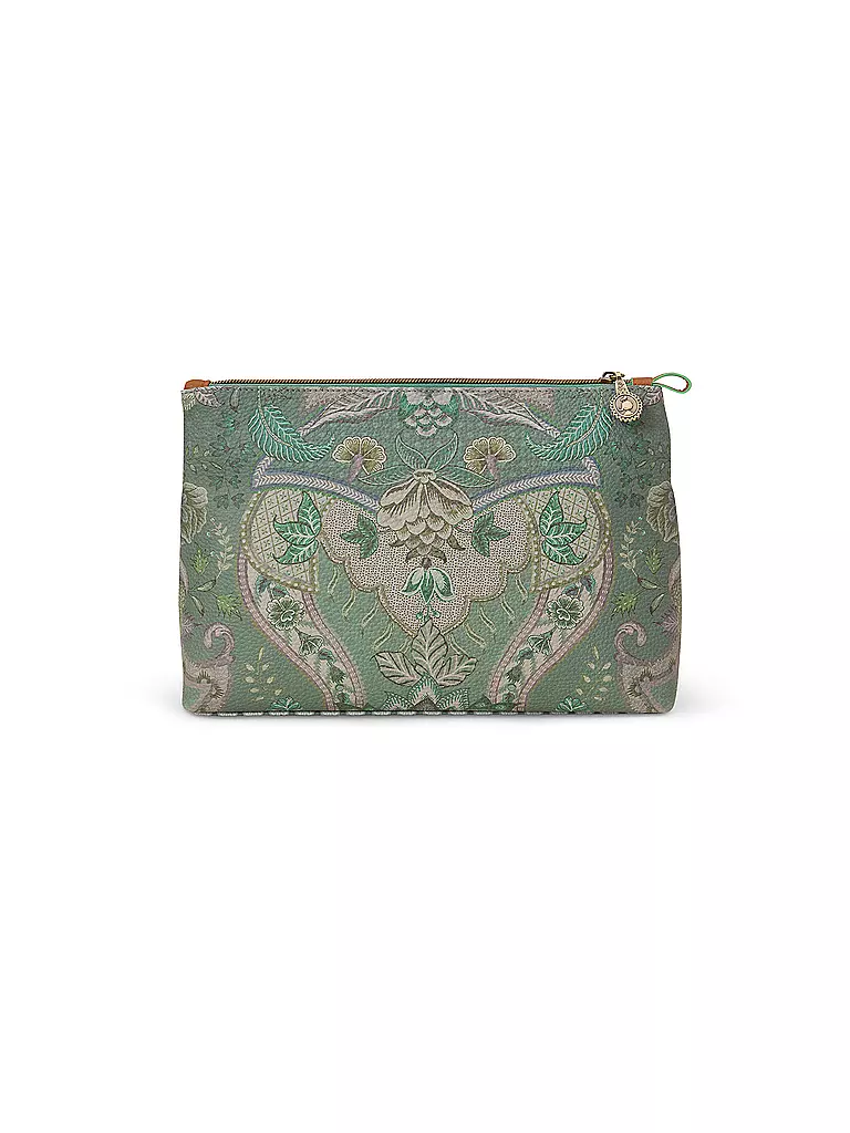 PIP STUDIO | Toilettetasche KYOTO FESTIVAL 26x18x 12cm Combo green | hellgrün