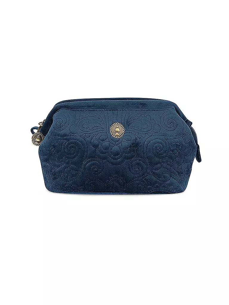 PIP STUDIO | Toilettetasche Velvet QUILTEY DAYS Small | blau