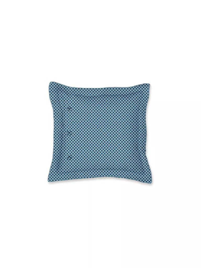 PIP STUDIO | Zierkissen gefüllt 45x45cm KAWAI FLOWER blue | blau