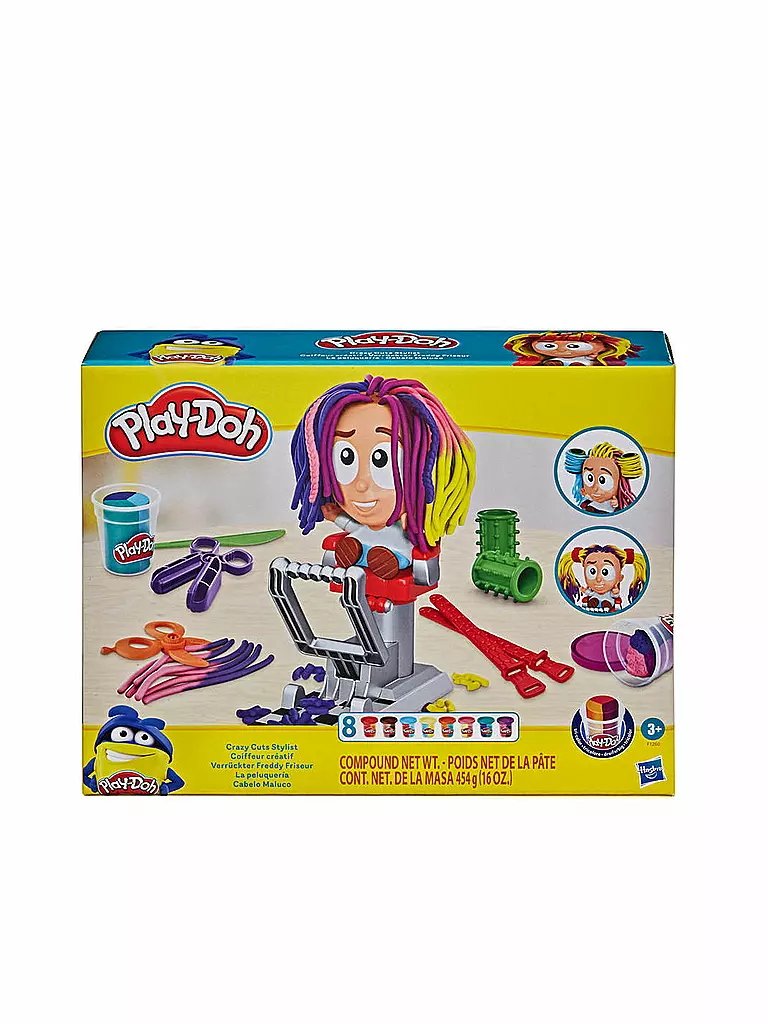 PLAY-DOH | Knete -  Verrückter Freddy Friseur | keine Farbe