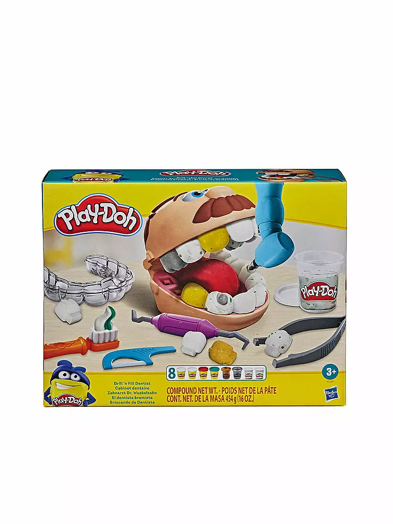 PLAY-DOH | Knete - Zahnarzt Dr. Wackelzahn | keine Farbe