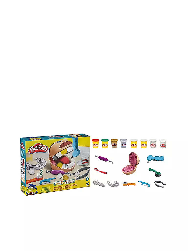 PLAY-DOH | Knete - Zahnarzt Dr. Wackelzahn | keine Farbe