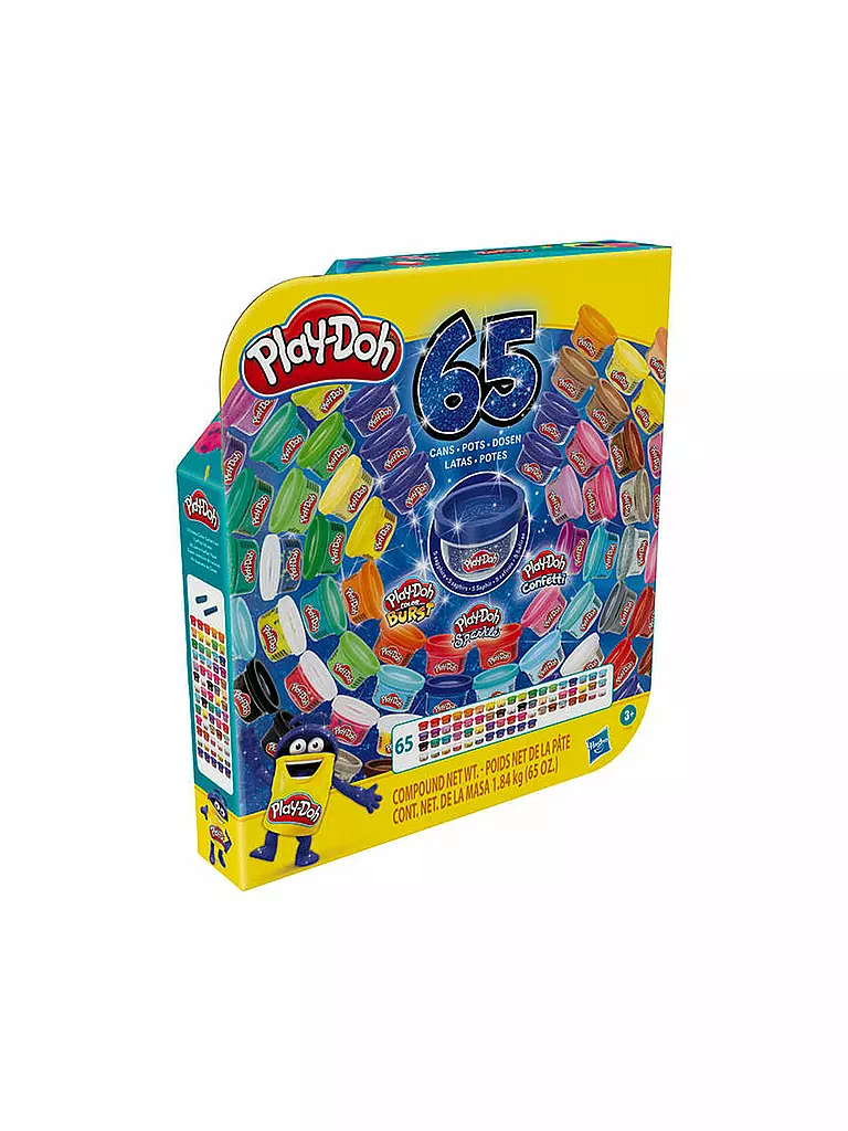 PLAY-DOH | Knete Set - 65 Jahre Vielfalt Pack - Ultimate Color Collection | keine Farbe