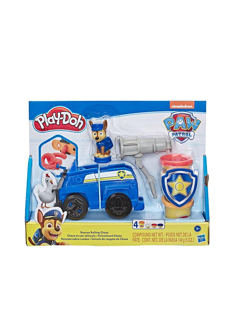 PLAY-DOH | PAW Patrol Polizeihund Chase - Spielzeug Polizeiauto mit Figur | bunt