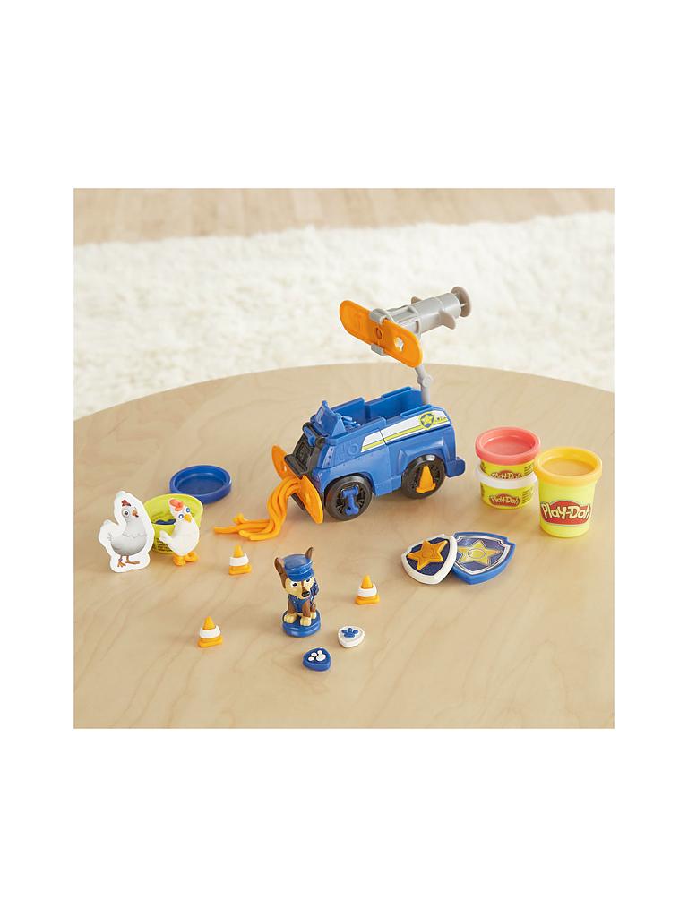 PLAY-DOH | PAW Patrol Polizeihund Chase - Spielzeug Polizeiauto mit Figur | bunt
