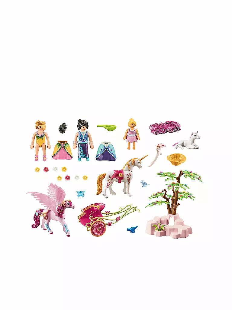 PLAYMOBIL | 	Einhornkutsche mit Pegasus 71002 | keine Farbe