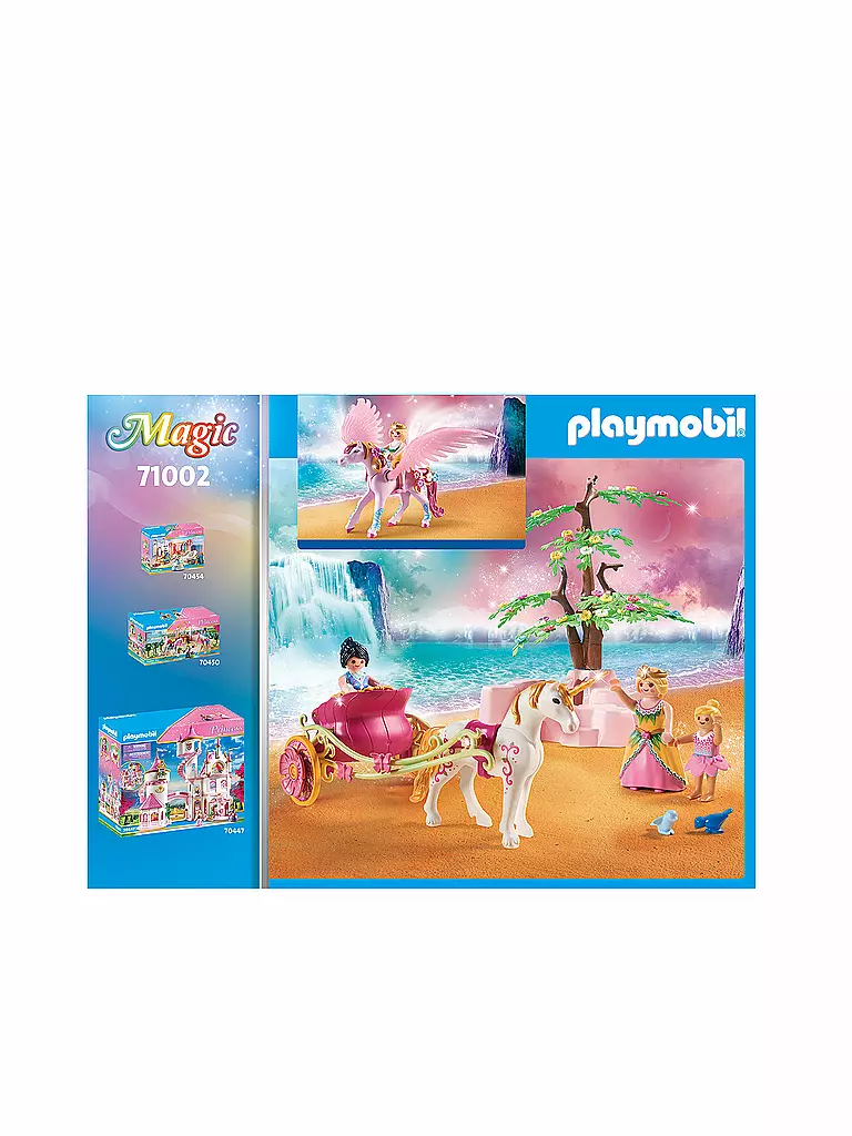 PLAYMOBIL | 	Einhornkutsche mit Pegasus 71002 | keine Farbe