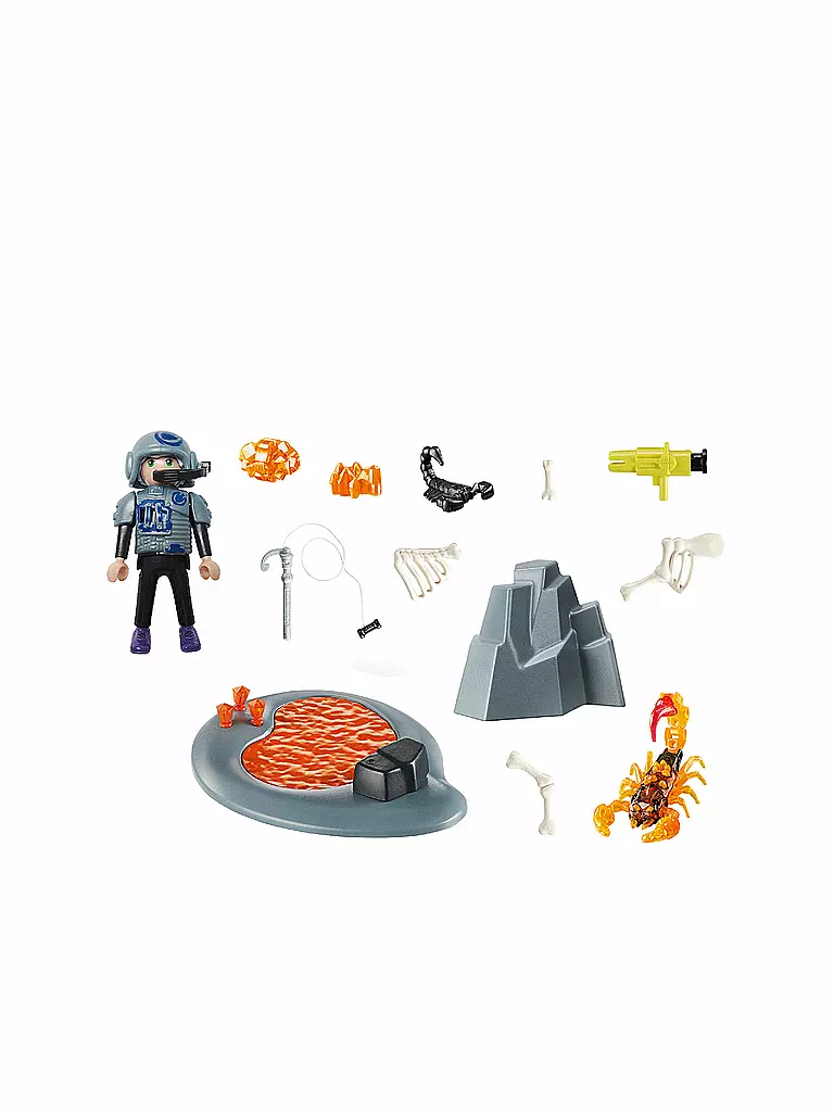 PLAYMOBIL | 	Starter Pack Kampf gegen den Feuerskorpion 70909 | keine Farbe