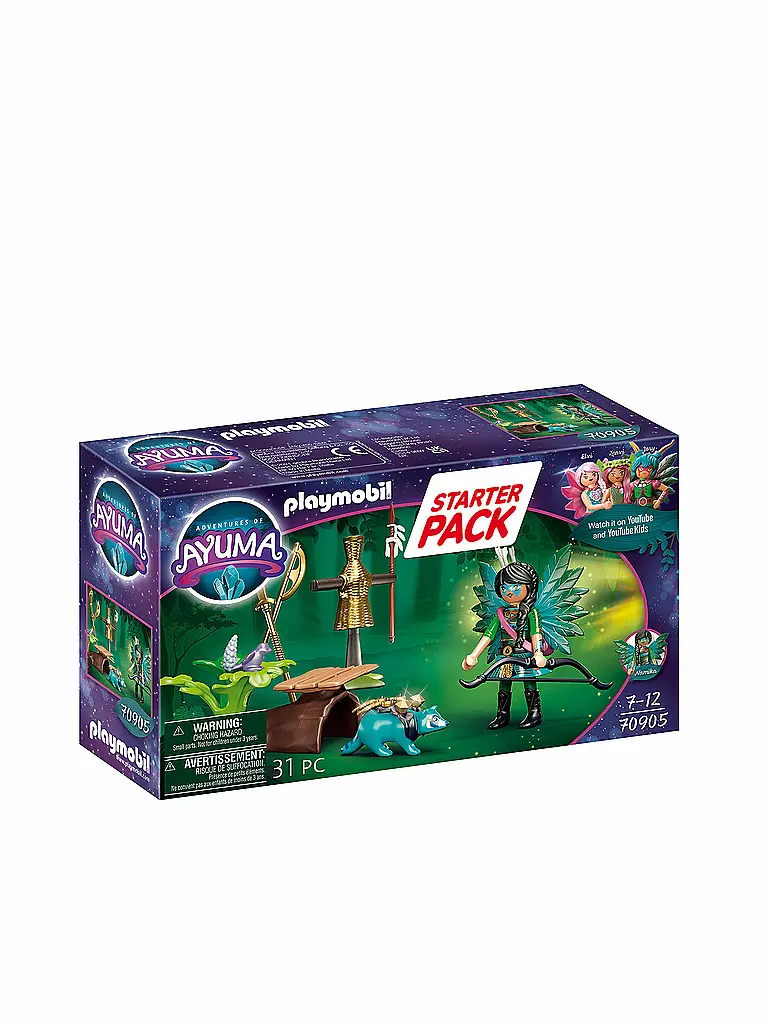 PLAYMOBIL | 	Starter Pack Knight Fairy mit Waschbär 70905 | keine Farbe