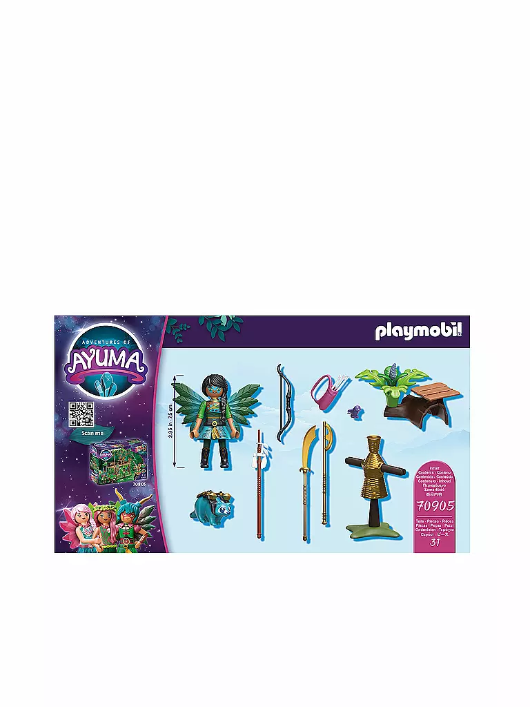 PLAYMOBIL | 	Starter Pack Knight Fairy mit Waschbär 70905 | keine Farbe
