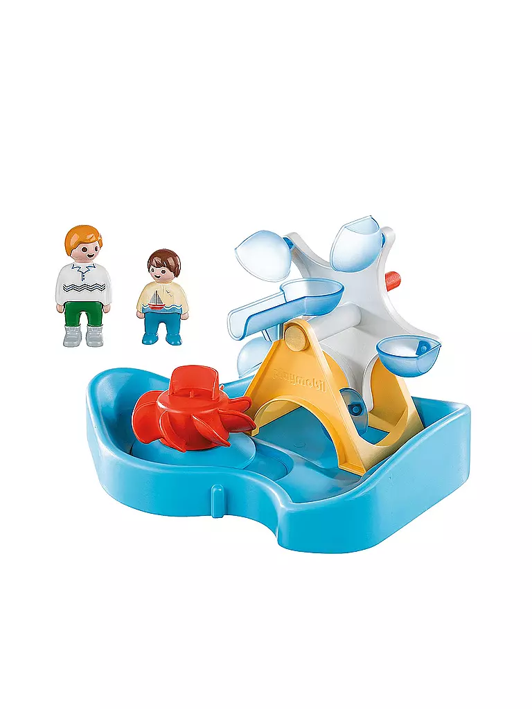 PLAYMOBIL | 1,2,3 - Aqua - Wasserrad mit Karussell 70268 | keine Farbe