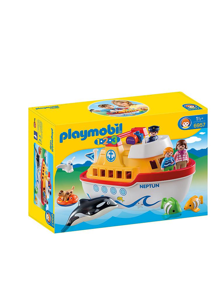 PLAYMOBIL | 1,2,3 - Mein Schiff zum Mitnehmen 6957 | keine Farbe